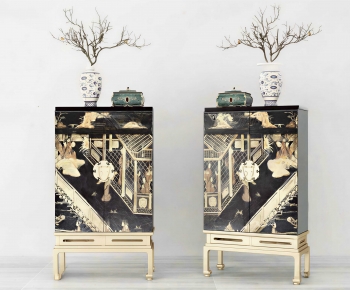New Chinese Style Side Cabinet-ID:174035079