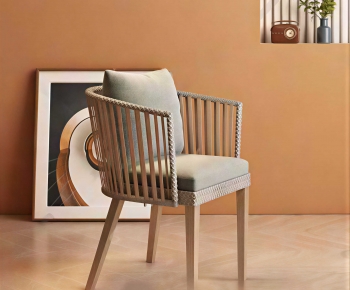 Wabi-sabi Style Lounge Chair-ID:887420893