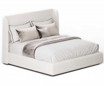 Modern Double Bed-ID:210448982