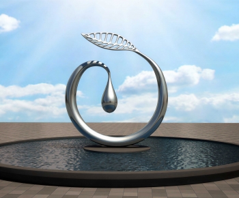 Modern Sculpture Sketch-ID:338681949