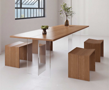 Modern Dining Table And Chairs-ID:194758898