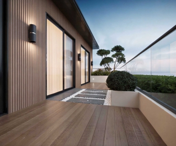 Modern Leisure Balcony-ID:186698917