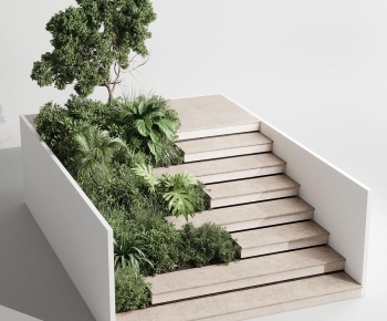 Modern Plant Landscaping-ID:592880291