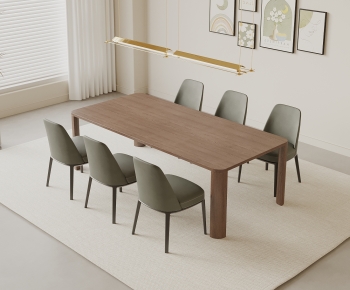 Modern Dining Table And Chairs-ID:828367954