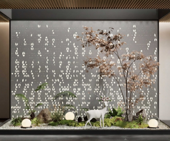 Modern Plant Landscaping-ID:911032922