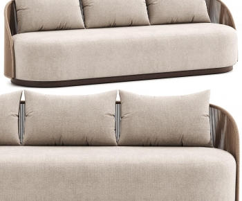 Modern Three-seat Sofa-ID:607623108