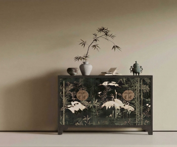 New Chinese Style Side Cabinet-ID:611402999