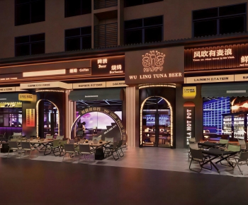 Modern Facade Element-ID:154804943