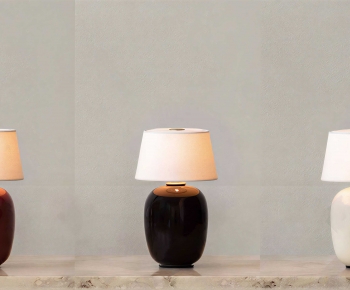 Wabi-sabi Style Table Lamp-ID:165384053