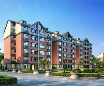 Modern Residential Building-ID:415596017