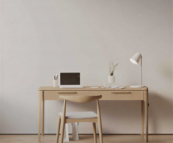 Modern Computer Desk And Chair-ID:668258916