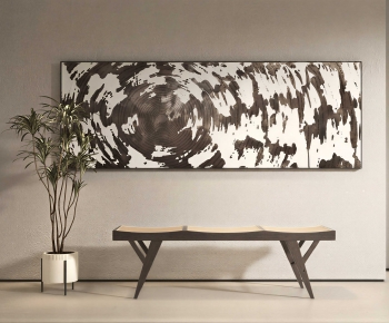 Modern Wooden Bench Or Stool-ID:356441029