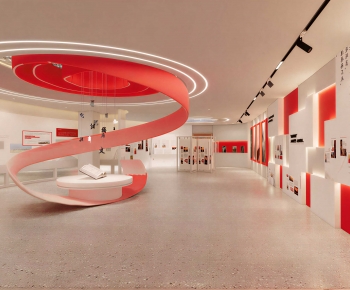 Modern Exhibition Hall-ID:723603017