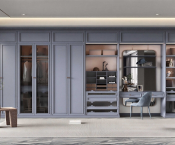 Simple European Style Clothes Storage Area-ID:592668066