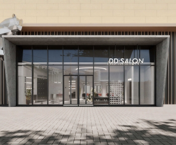 Modern Facade Element-ID:433388959