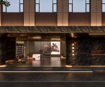 Modern Facade Element-ID:375690946