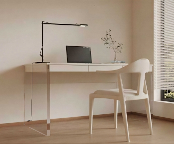 Modern Computer Desk And Chair-ID:882566937