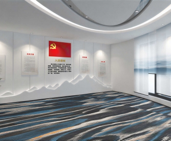 Modern Exhibition Hall-ID:870311022