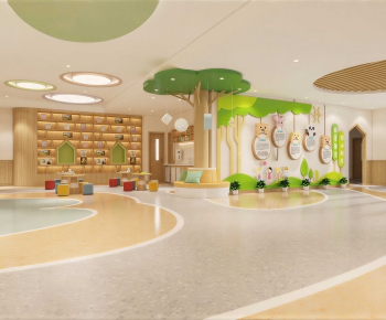 Modern Children's Kindergarten-ID:298295979