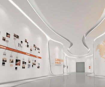 Modern Exhibition Hall-ID:376241928