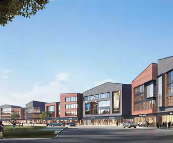 Modern Commercial Street-ID:794837002