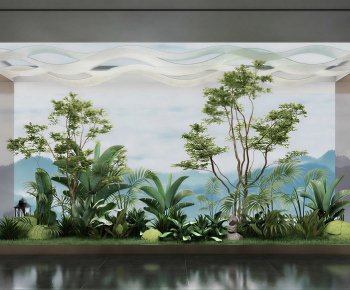 Modern Plant Landscaping-ID:723855022