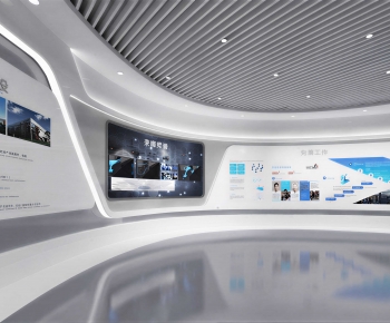 Modern Exhibition Hall-ID:223059767