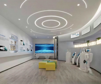 Modern Exhibition Hall-ID:365906955