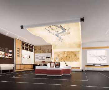 Modern Exhibition Hall-ID:475079065