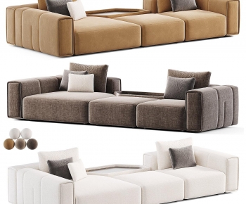 Modern Three-seat Sofa-ID:549913881