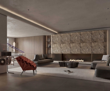 Modern A Living Room-ID:544151072