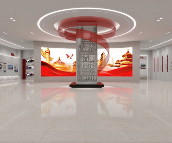 Modern Exhibition Hall-ID:136647943