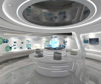 Modern Exhibition Hall-ID:954983001