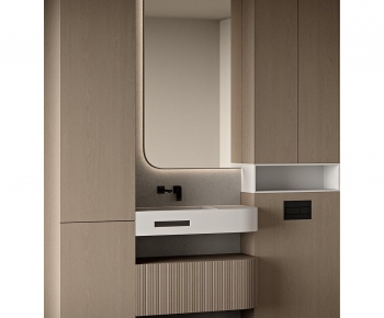 Modern Bathroom Cabinet-ID:402148966