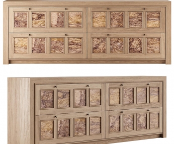 Nordic Style Side Cabinet-ID:379648926