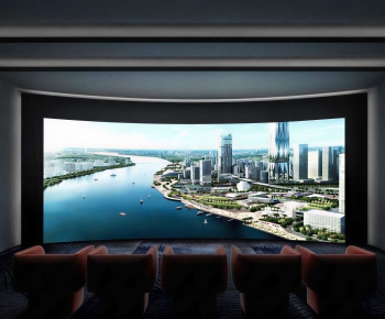 Modern Audiovisual Room-ID:104379777