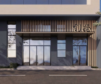 Modern Facade Element-ID:293840895