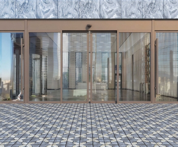 Modern Facade Element-ID:663431887