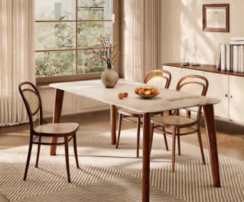 Modern Dining Table And Chairs-ID:278598079