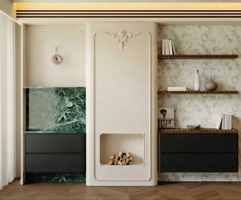 French Style TV Wall-ID:413204918