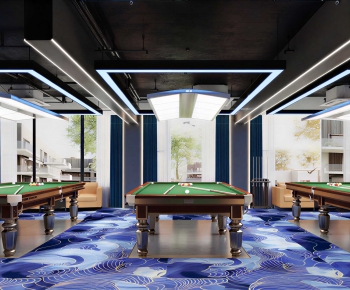 Modern Billiard Room-ID:718700945