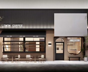 Modern Facade Element-ID:405237914