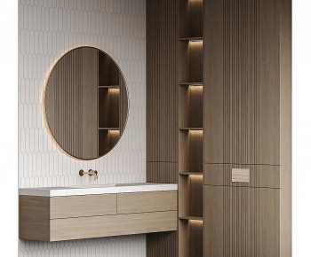 Modern Bathroom Cabinet-ID:639492033
