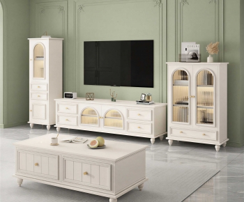 French Style TV Cabinet-ID:823869733