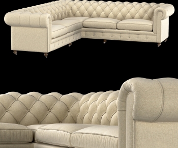 American Style Corner Sofa-ID:626769074