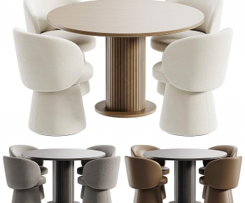 Modern Dining Table And Chairs-ID:962353942