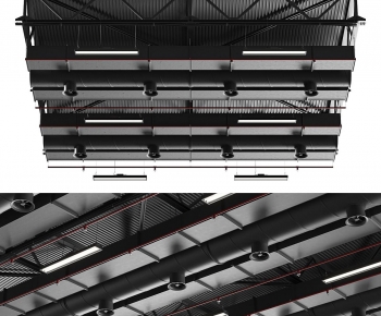 Modern Suspended Ceiling-ID:689915904