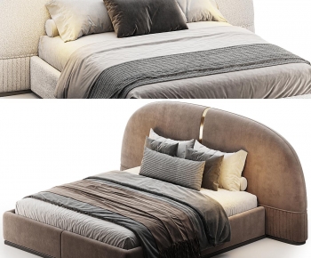 Modern Double Bed-ID:172688966