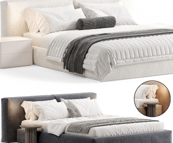 Modern Double Bed-ID:454138997