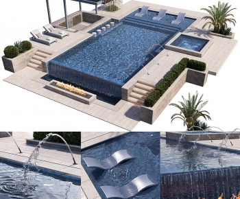 Modern Swimming Pool-ID:282690511